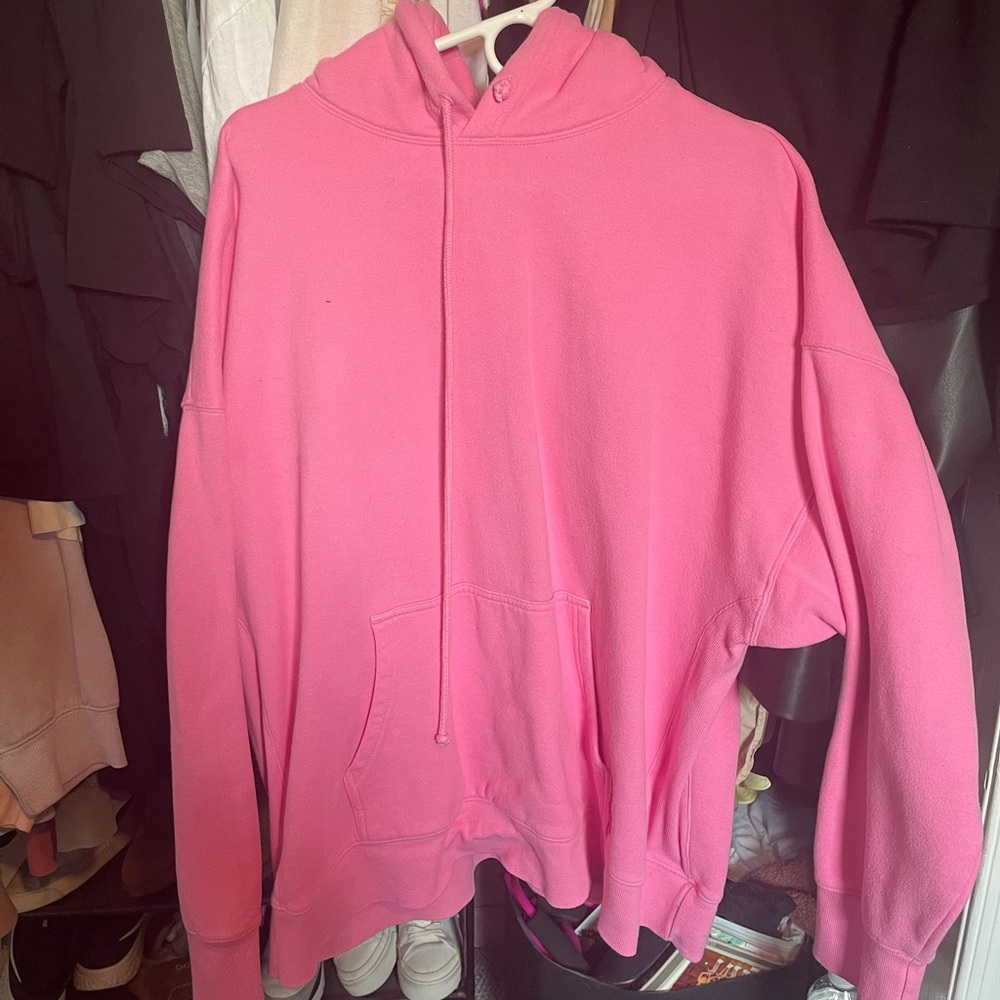 TNA Cozy Fleece Boyfriend Hoodie Size 3